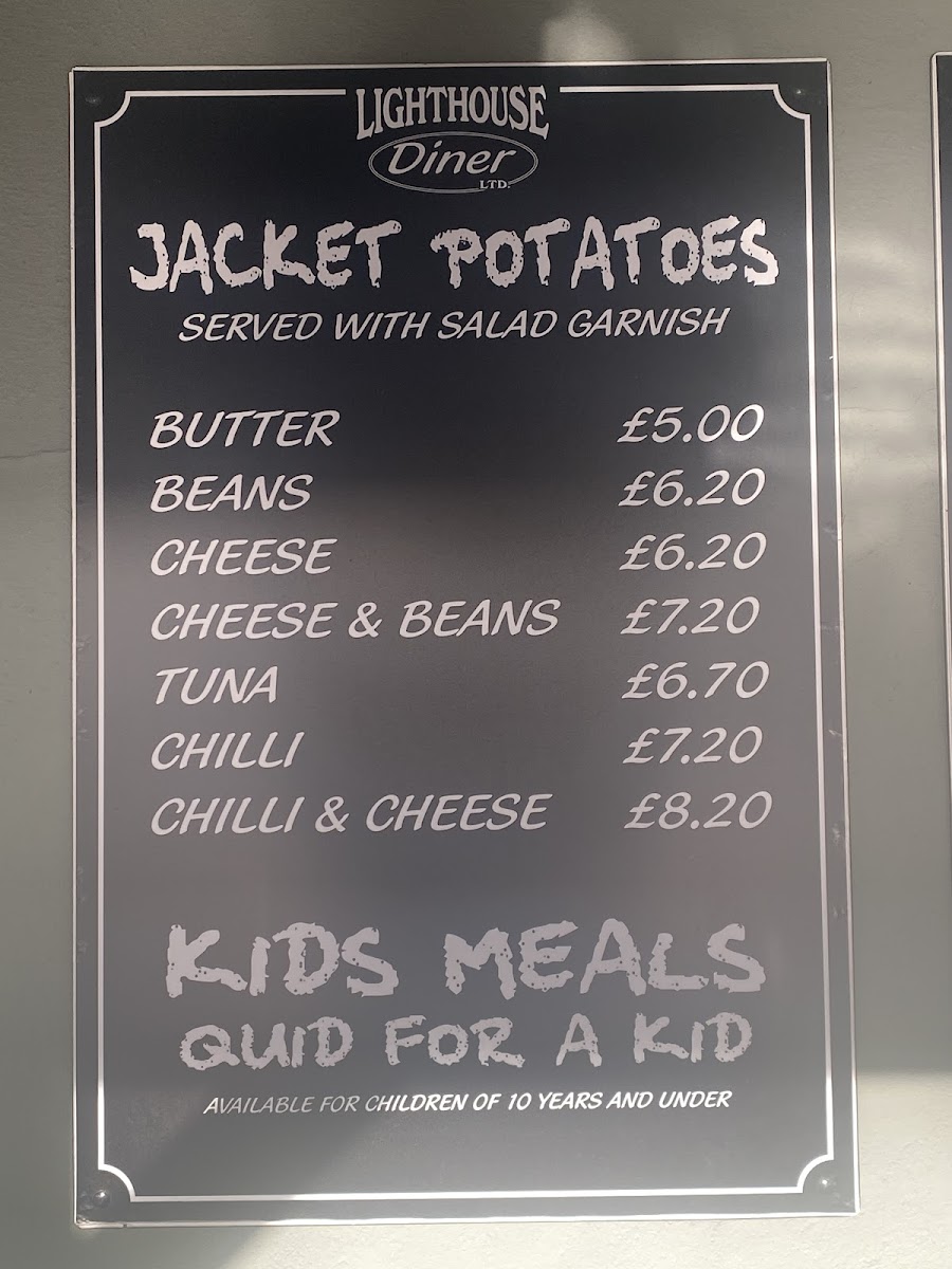 Menu Lighthouse Diner Cash Only.-2